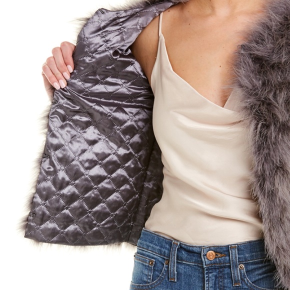 Blake Feather Jacket - Dark Grey - Picture 2 of 4